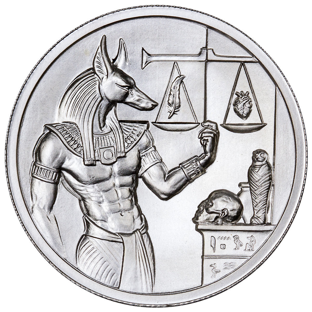 Анубис Бог Египта весы арт