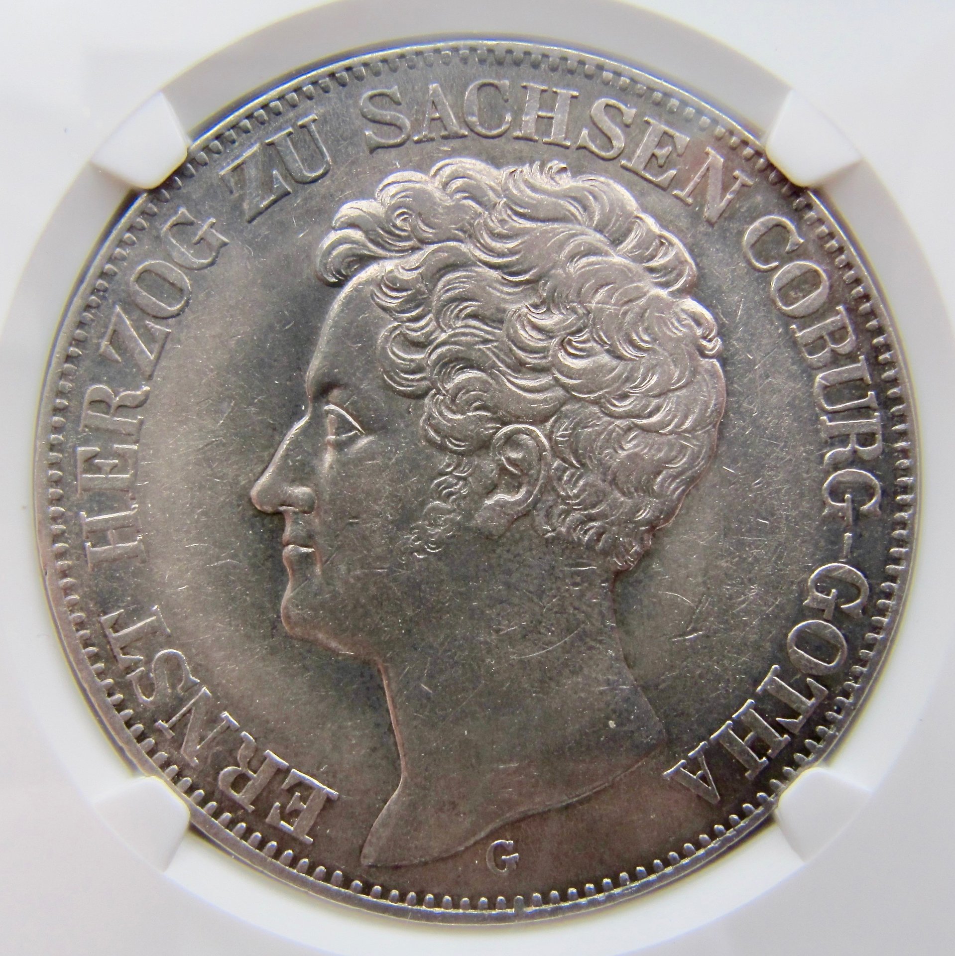 Sachsen Coburg Doppeltaler 1841 OBV3 N - 1.jpg