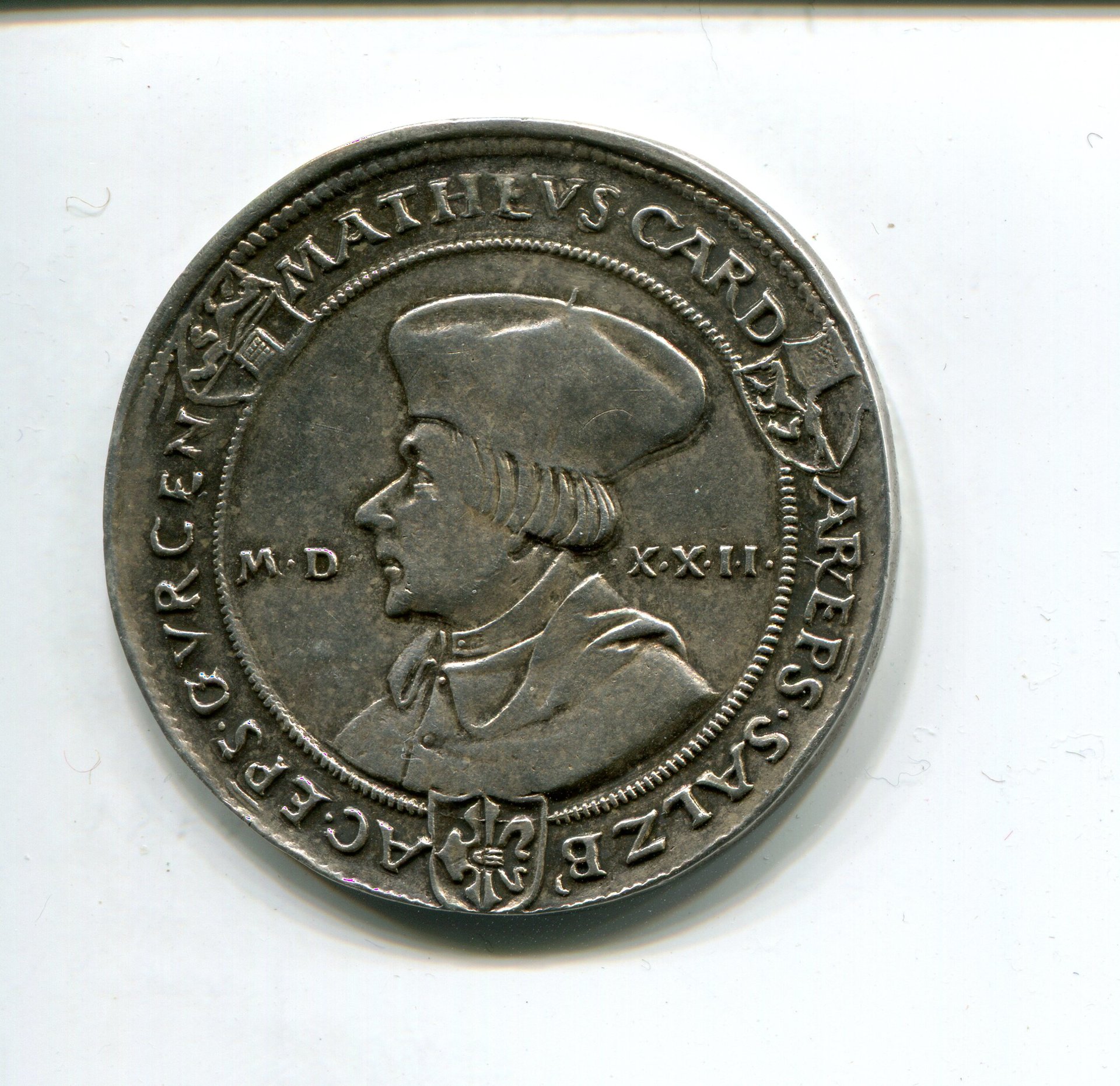 Salzburg Matthaus Lang Half Guldiner 1522 obv 234.jpg