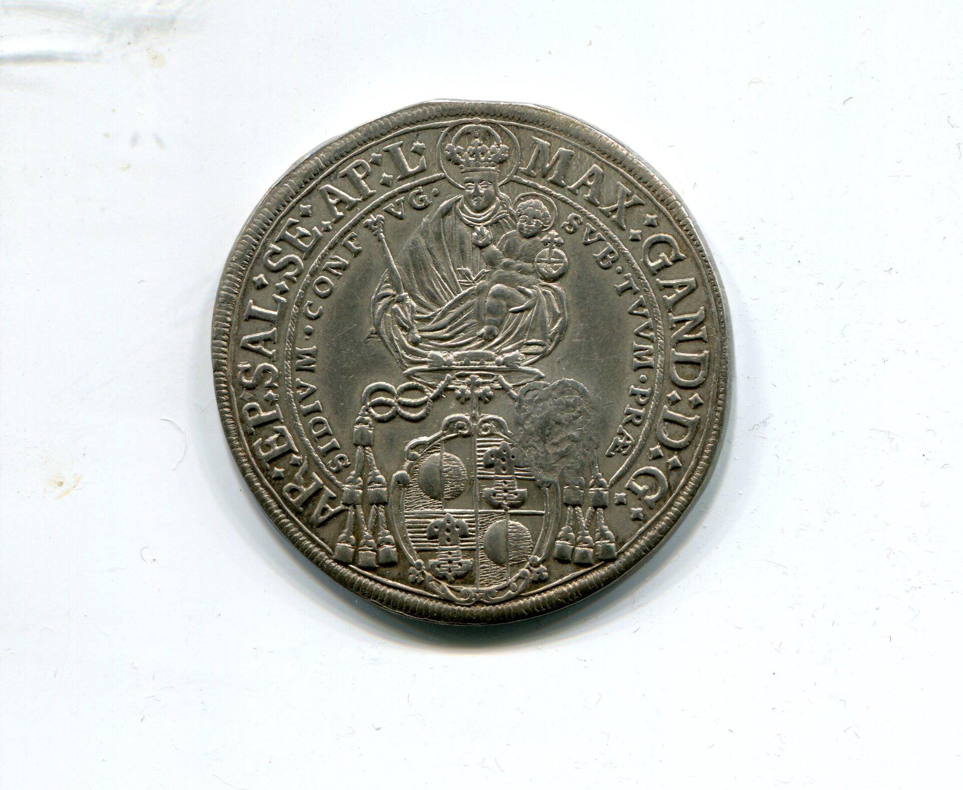Salzburg Max Gandolph Taler 1670 w 1681 cm LD obv 870.jpg
