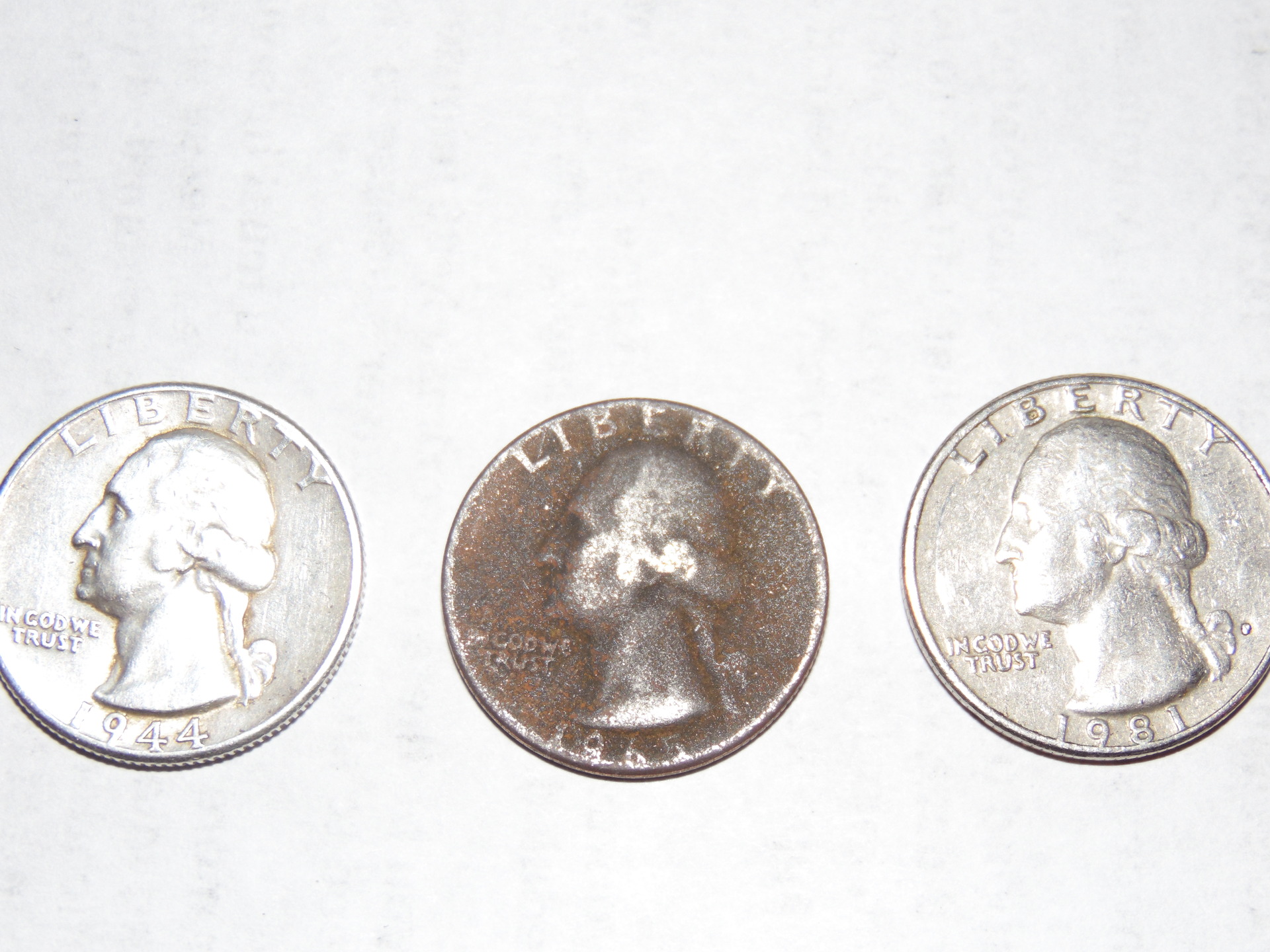 1965 silver/steel quarter??? help!!! Coin Talk