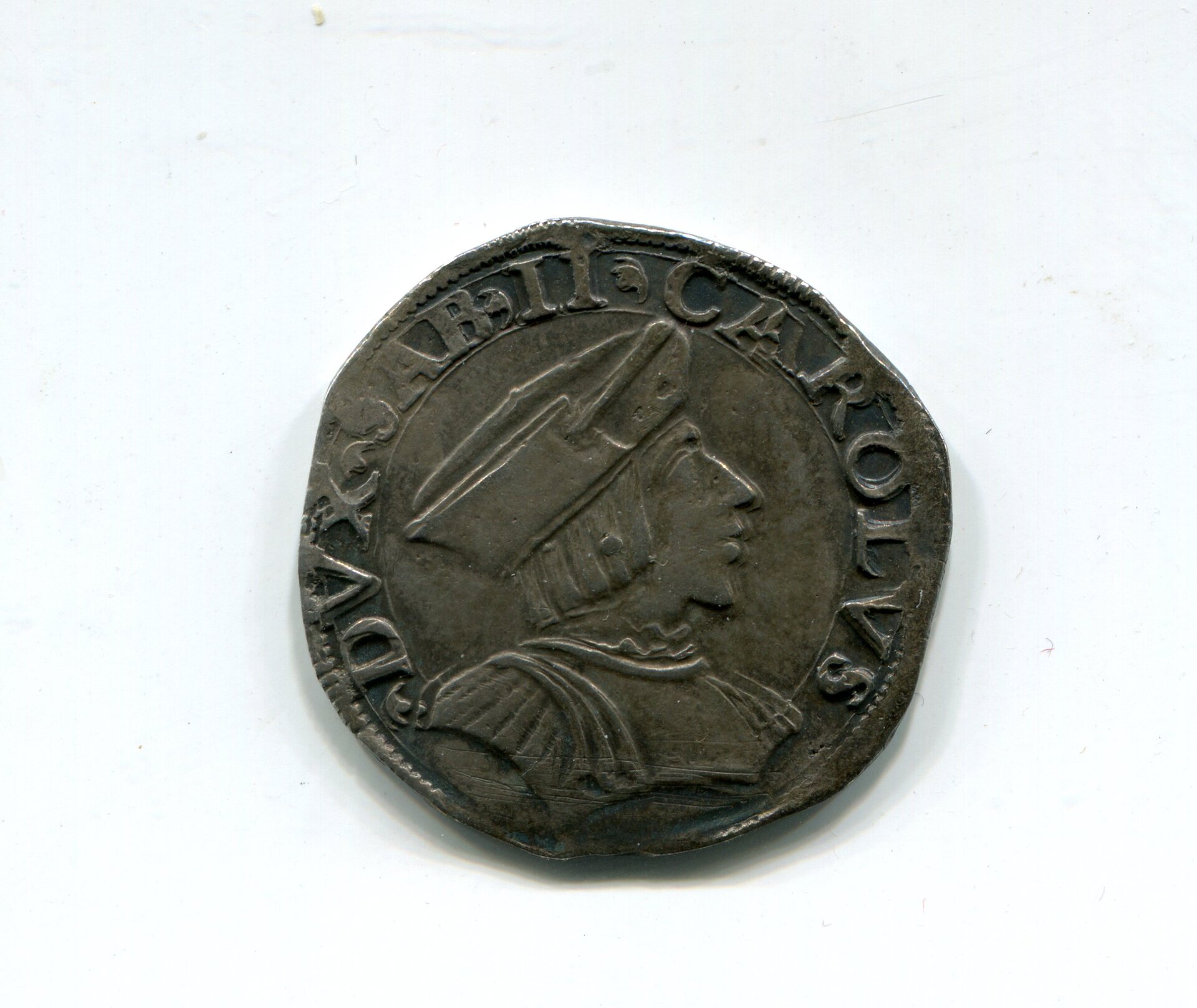Savoy Carlo II Testone nd 1523-27 Bourg LD obv 480.jpg