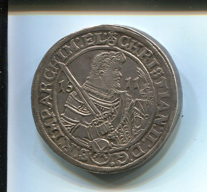 Saxony Alb Christian Joh Geo & August Dick 2 Taler 1611 obv 704.jpg