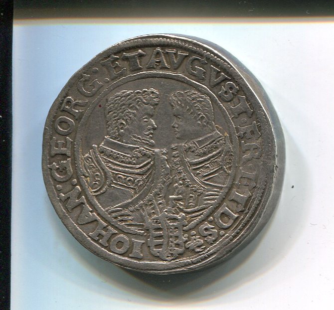 Saxony Alb Christian Joh Geo & August Dick 2 Taler 1611 rev 705.jpg