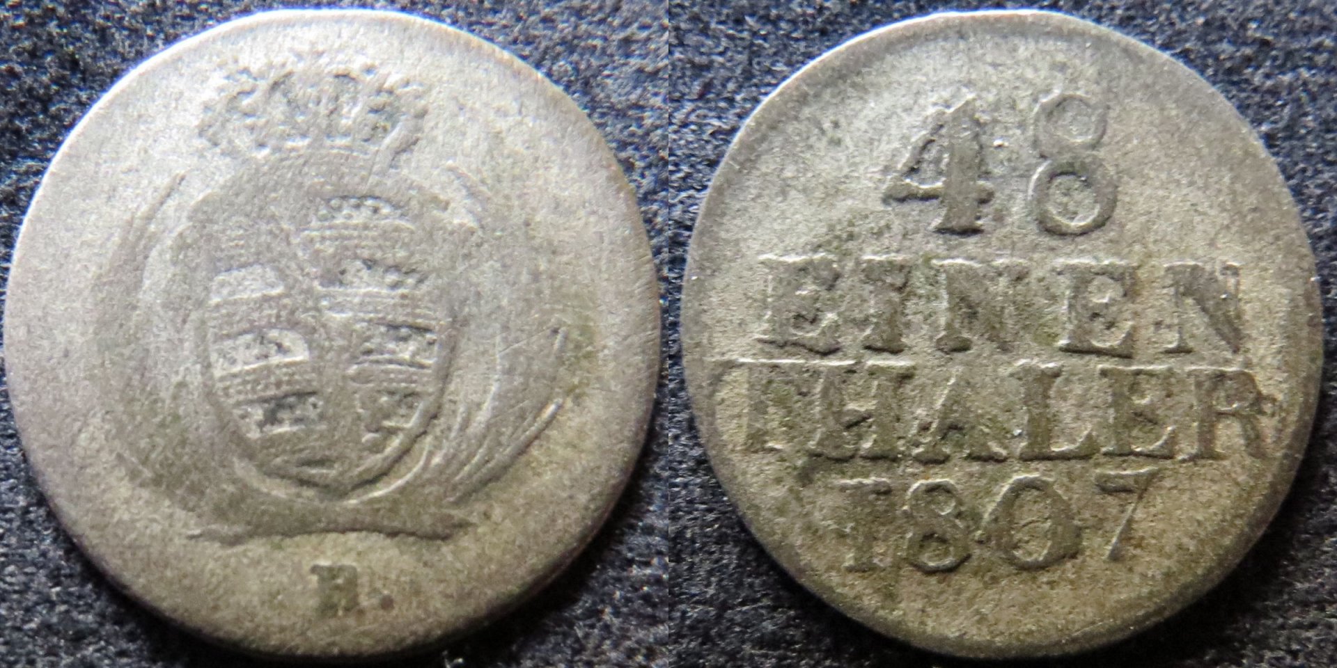 Saxony-Albertine 1:48 Thaler 1807 Friedrich August I copy.jpg