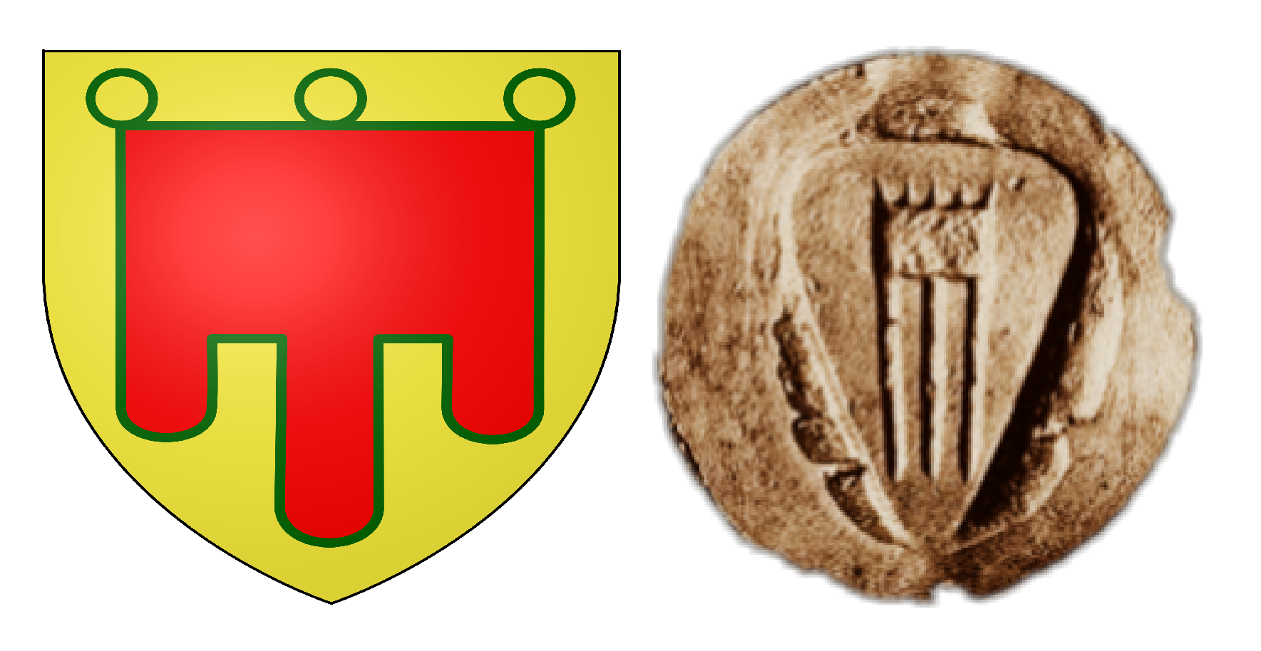SAXONY, BERNHARD II, GONFANNON, Armes_Robert_IV_d'Auvergne.png, from wik.fr, AUVERGNE.png