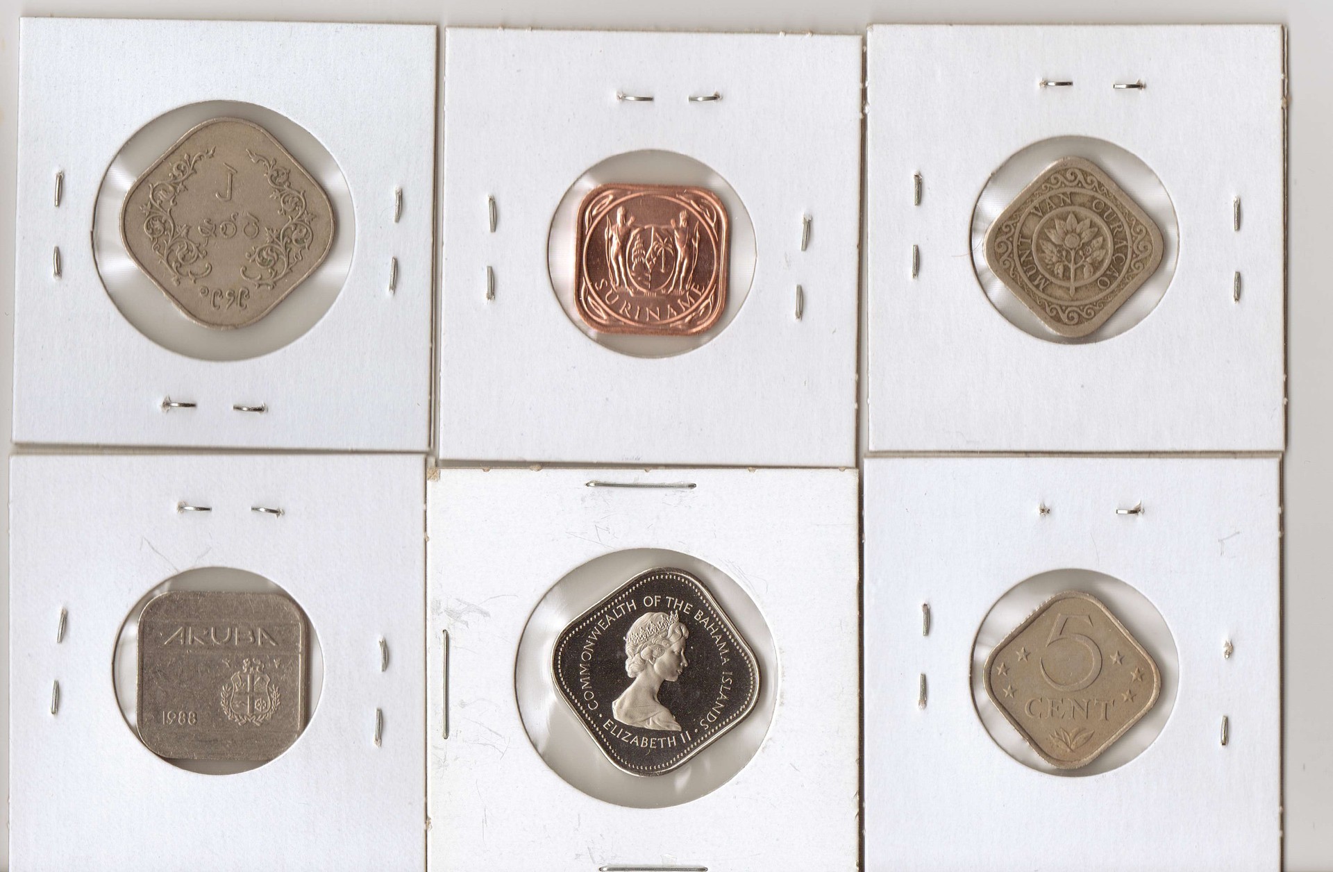 6 Square Coins From My Collection | Coin Talk