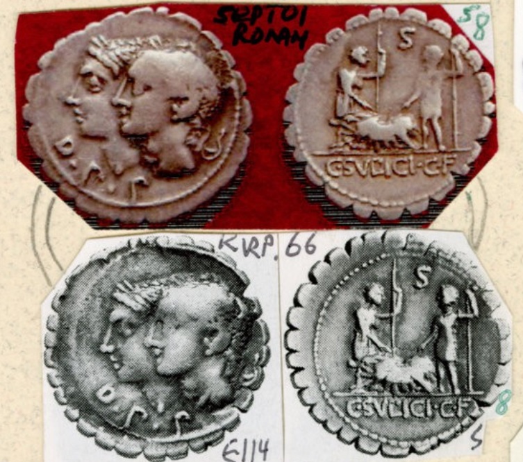 Schaefer Binder 2, p. 33,  Crawford 312-1, C. Sulpicius Galba.jpg