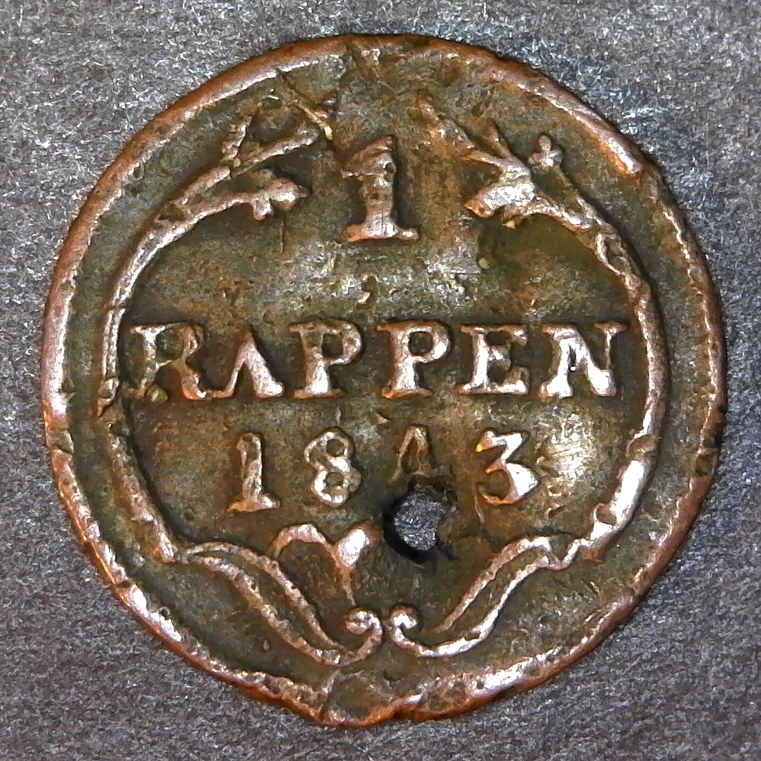 Schwytz 1 Rappen 1843 obv.jpg