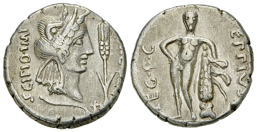 Scipio military mint denarius.jpg