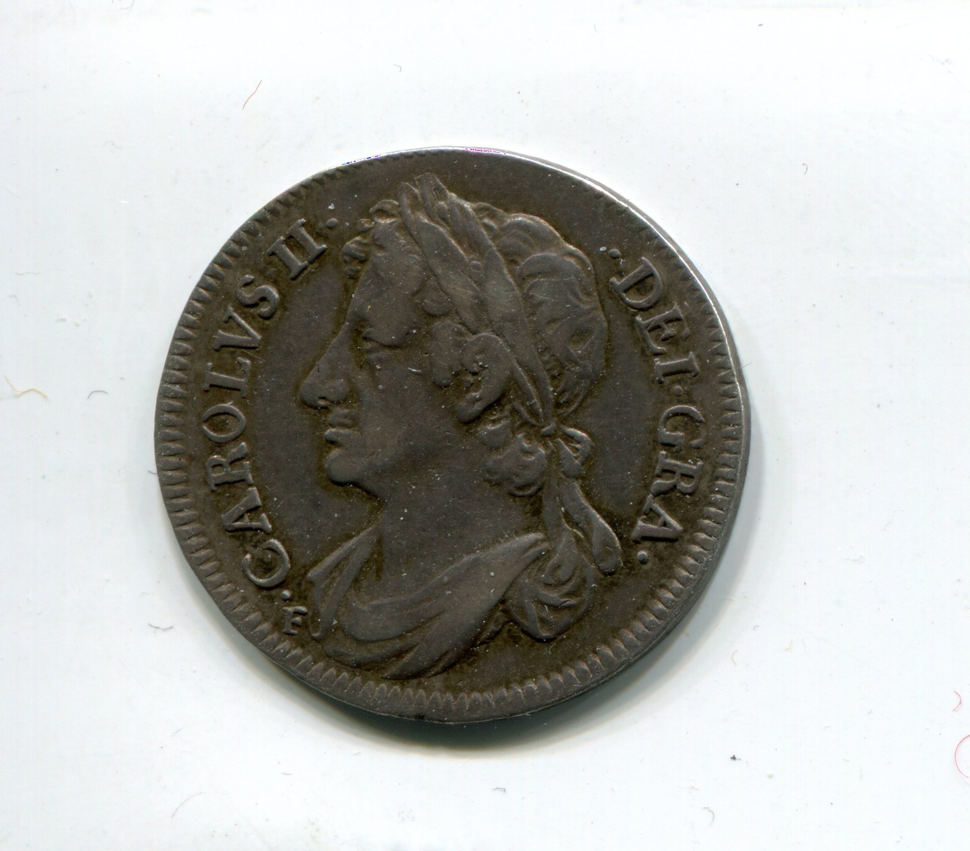 Scotland Ch II Half Merk or Eighth Dollar 1676 obv 342.jpg