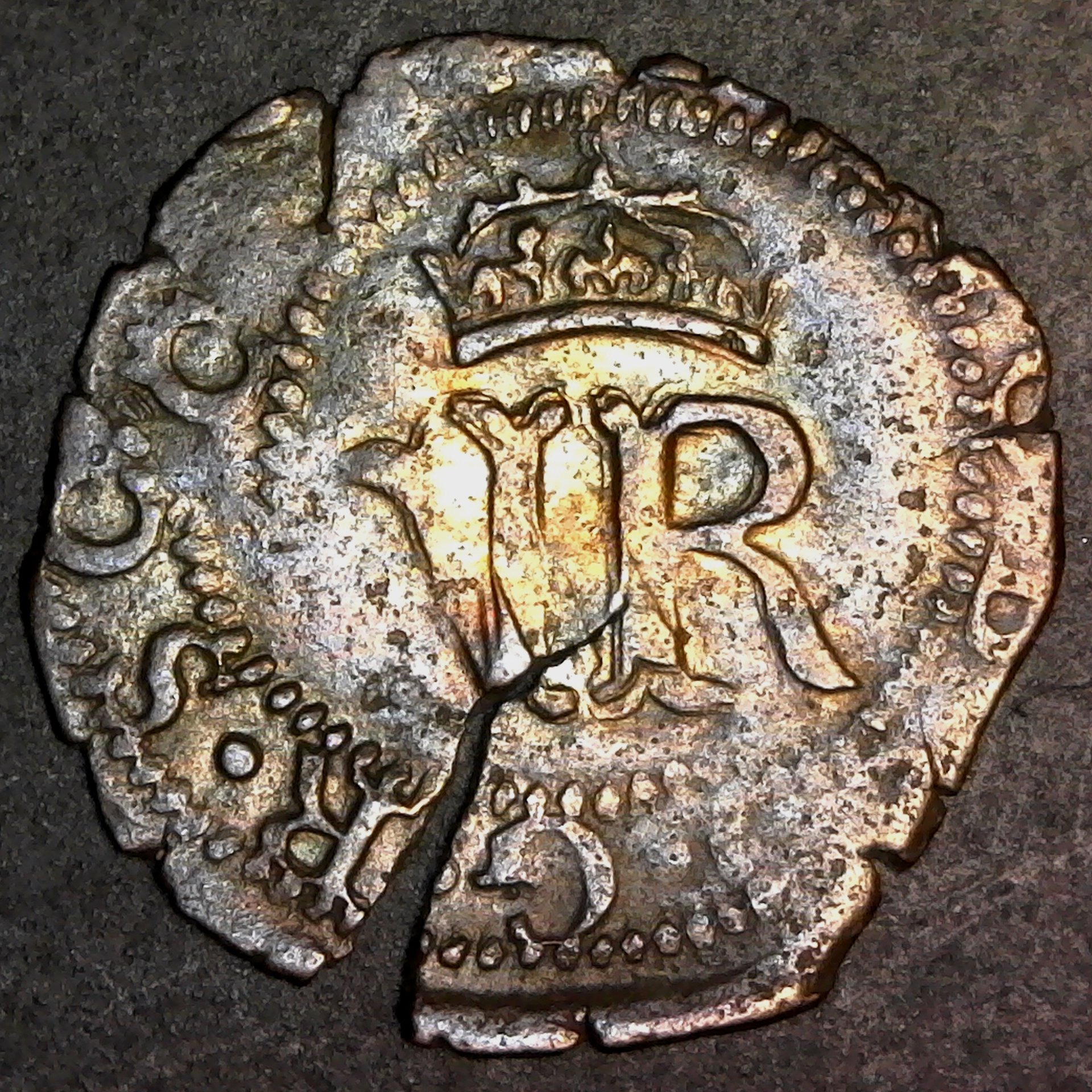 Scotland Hardhead 2 Pence James VI 1558 Spinks 5288 obv.jpg