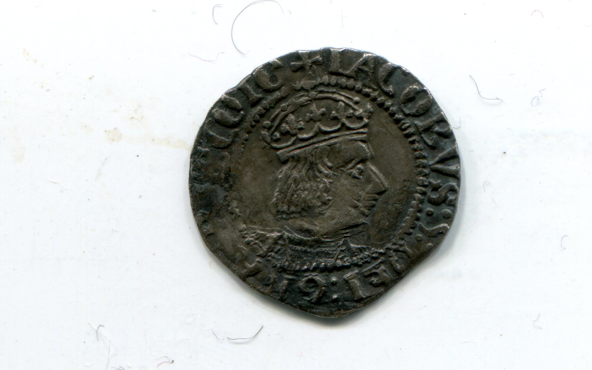 Scotland James V One third groat 6d nd 1526-37 obv 176.jpg
