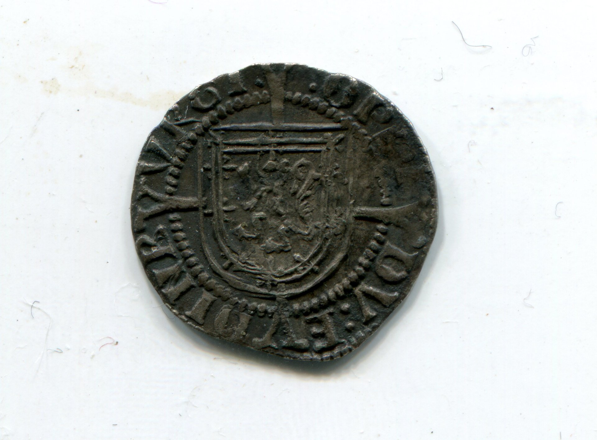 Scotland James V One third groat 6d nd 1526-37 rev 186.jpg