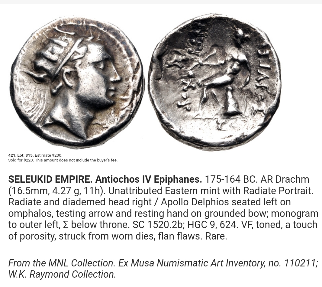 Antiochus 11 or 1V Please | Coin Talk