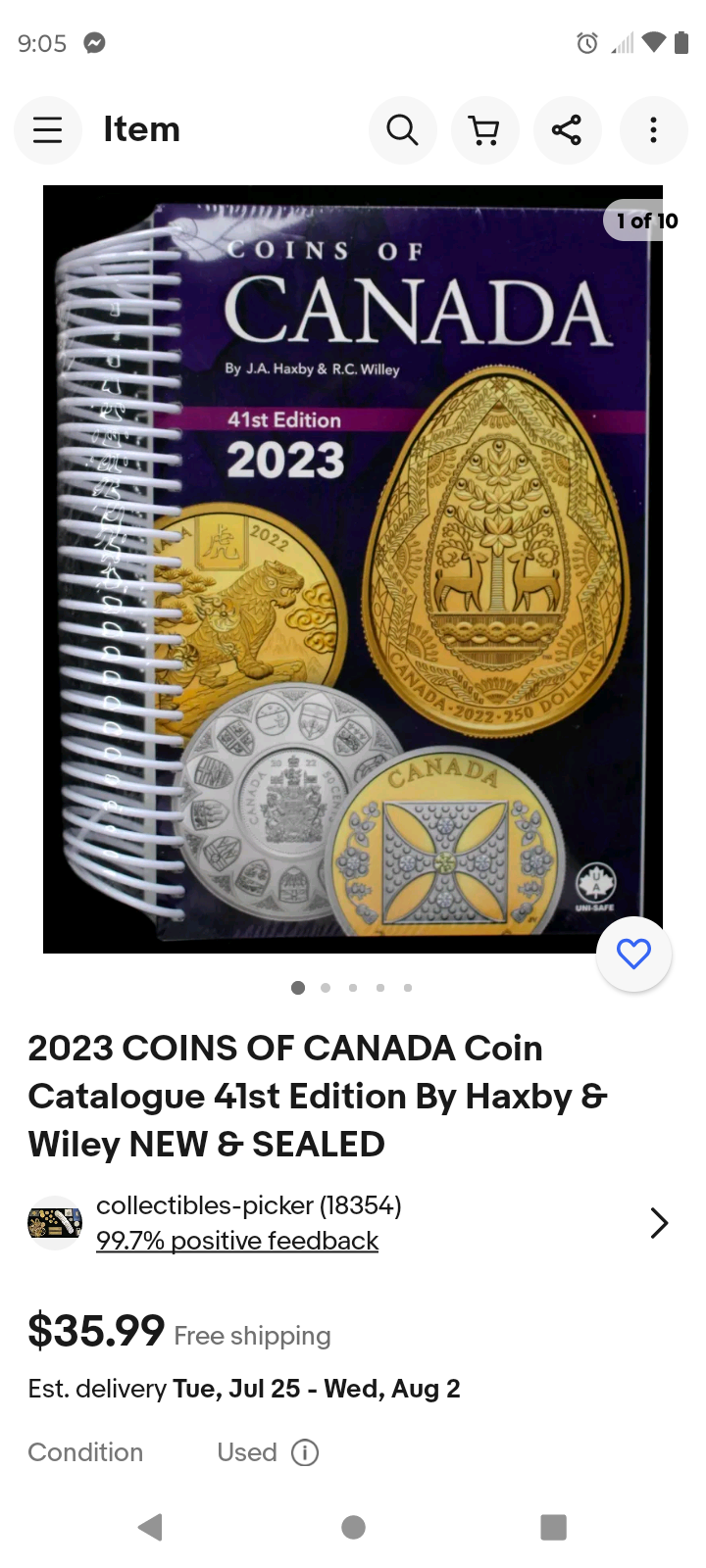 Canadian Coins Red Book? Coin Talk