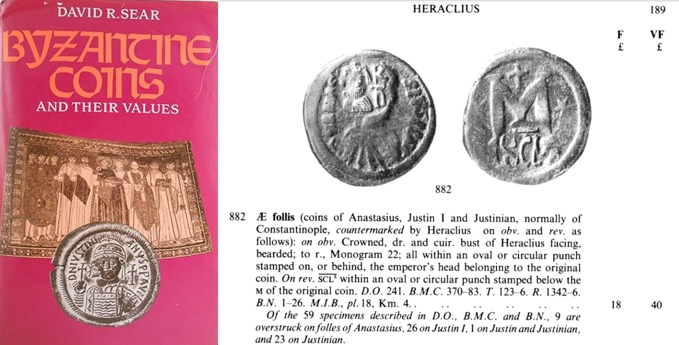 Sear Byzantine SB 882 Plate Coin Heraclius Follis Anastasius Sicily.png