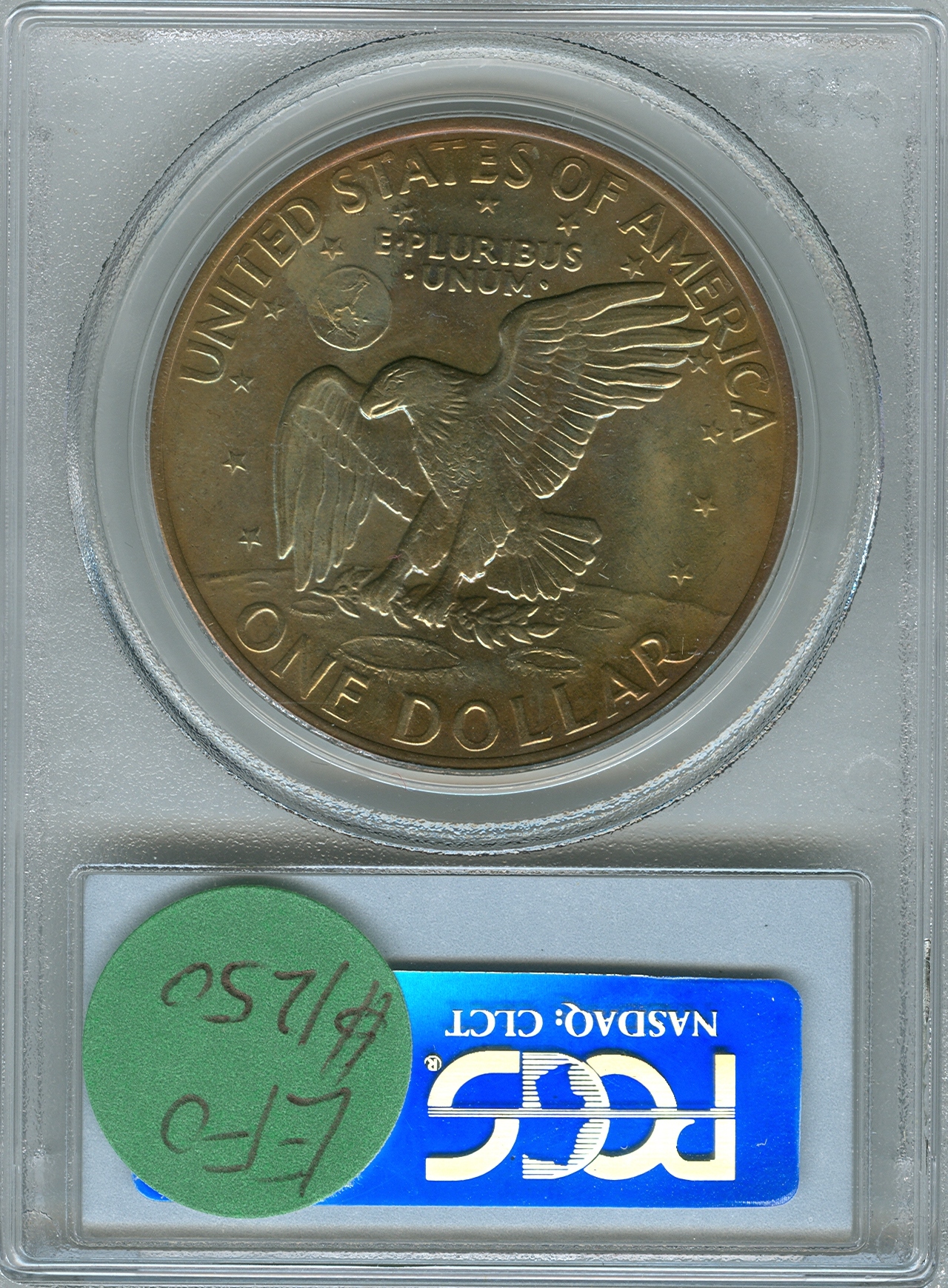 Sego IKE 1971-D 60157617 Peacock PCGS MS66 Slab Rev.jpg