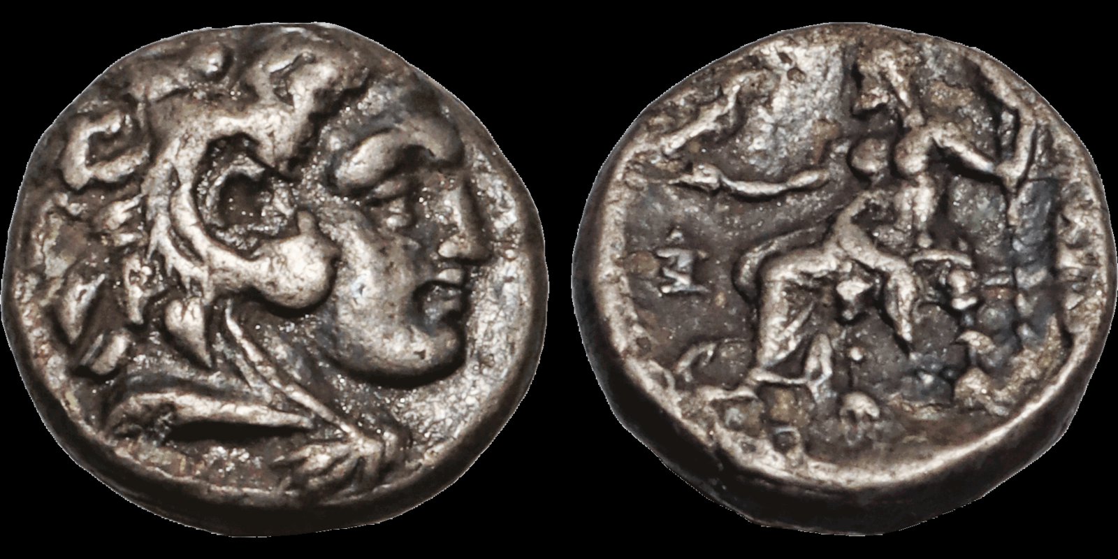 Seleukid Silver Obol of Seleukos I Nikator (minted in Ekbatana sometime between 311 and 295 BCE).jpg