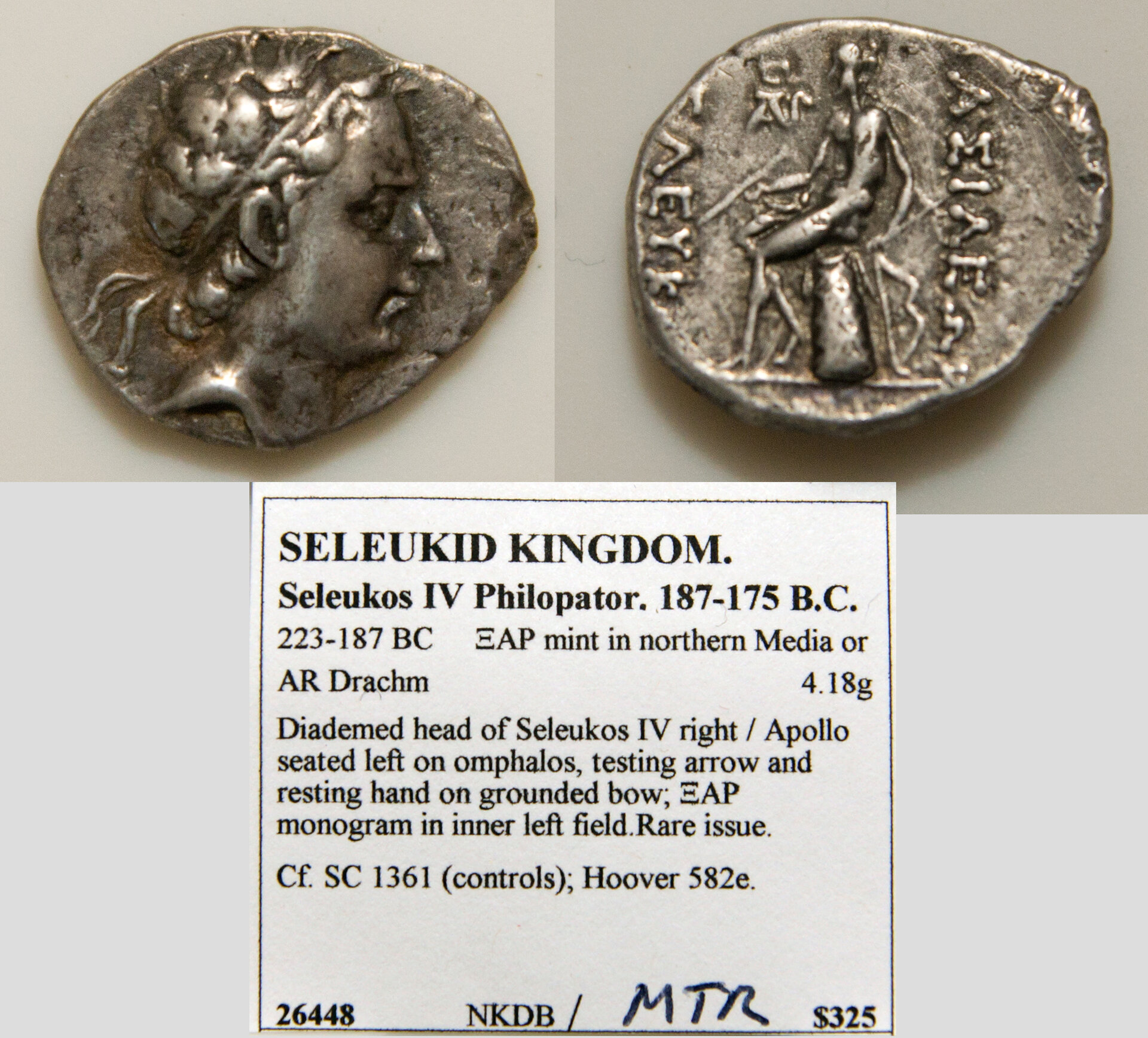 Seleukos IV 187-175BC - AR Drachm 4.18g Cf. 1361 (controls), Hoover 582e.jpg