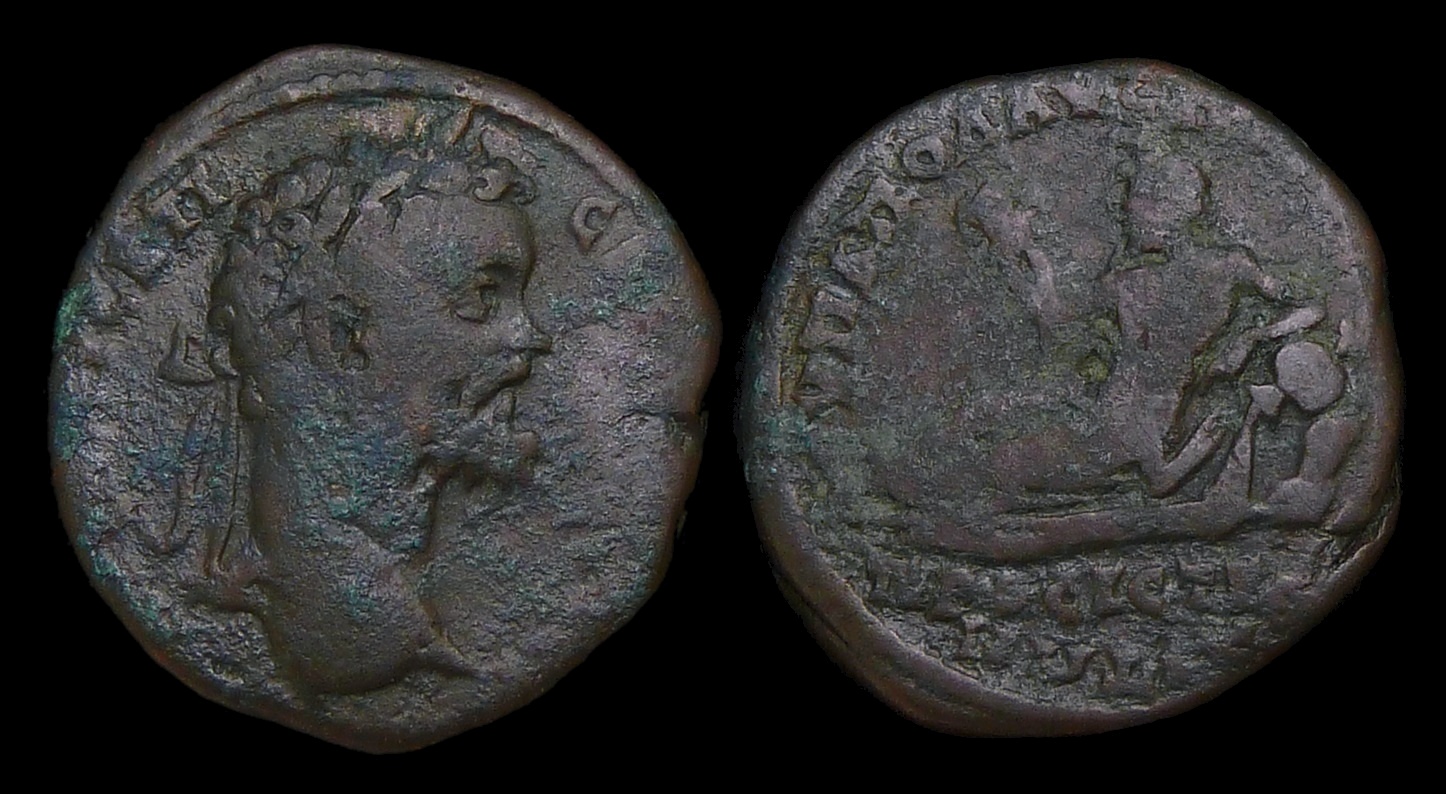 Septimius Severus - AE28 Nicopolis River God ex Doug Smith 2077.jpg