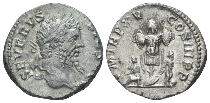 Septimius Severus Denarius Standing Captives, Ex Naville 76 RIC 214.jpg