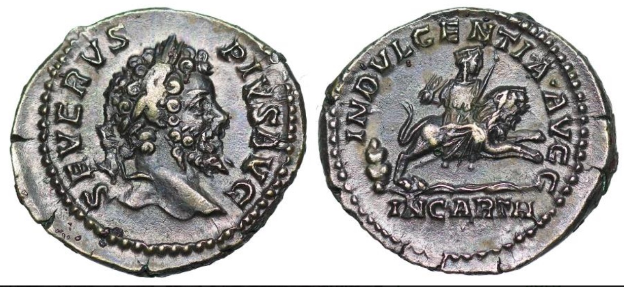 Septimius Severus, Indulgentia, Dea Caelestis & lion - jpg version.jpg