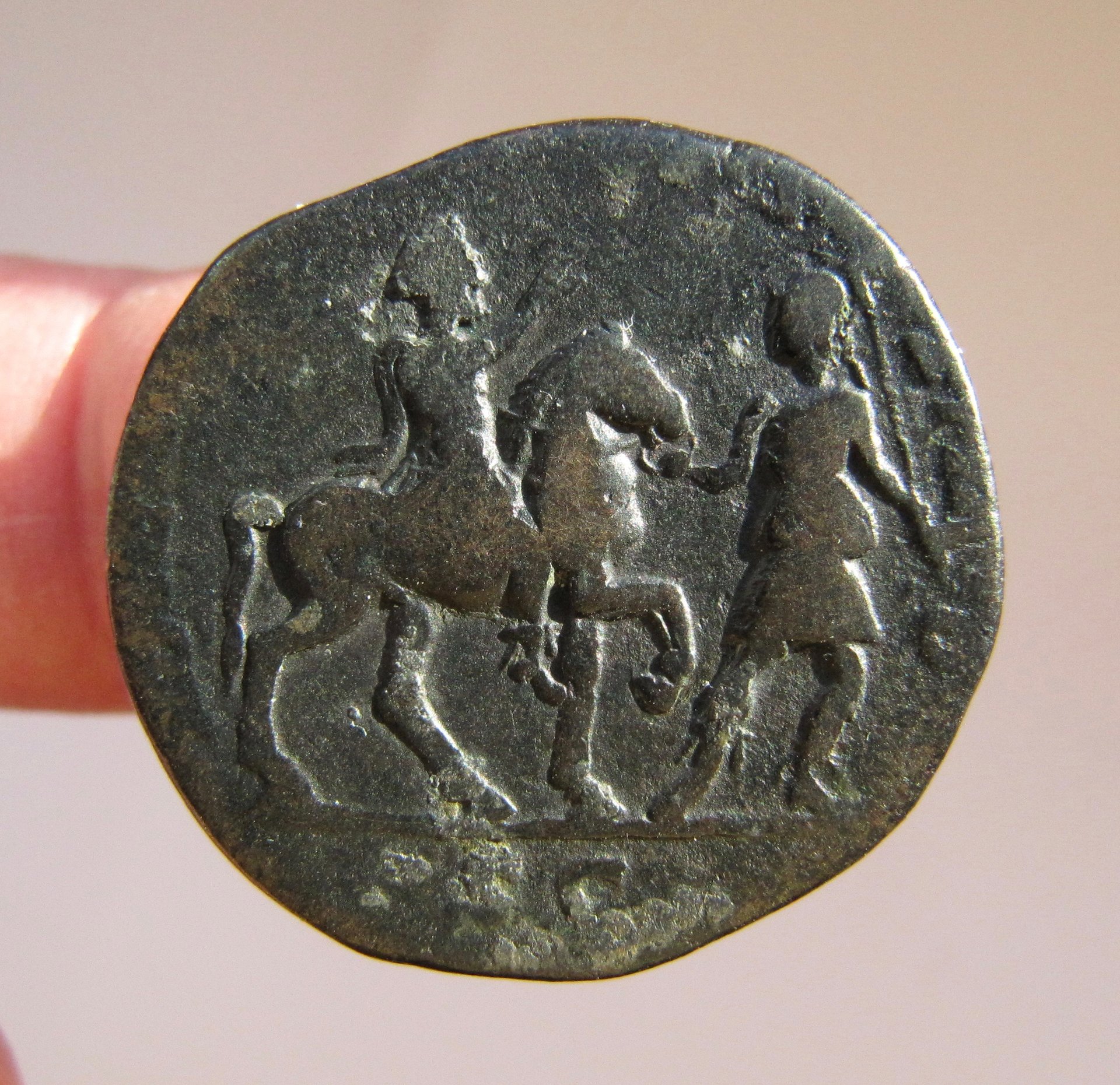 Septimius Severus Sestertius -Horse-Rev - 1.jpg