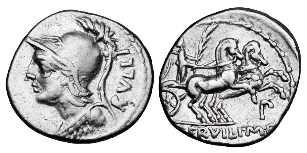 Servilius M.F. Rullus denarius (100 BCE).jpg