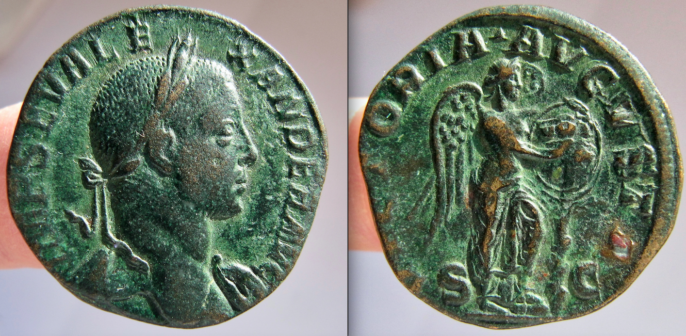 Severus Alexander Sestertius VICTORY - OBV:REV - GP.png