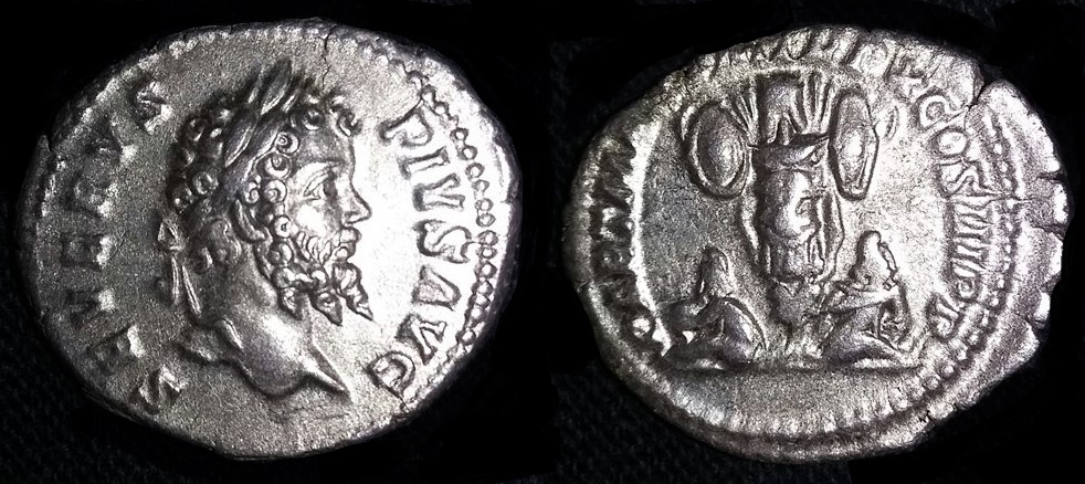 Severus PART MAX PM TRP X COS III PP Denarius.jpg