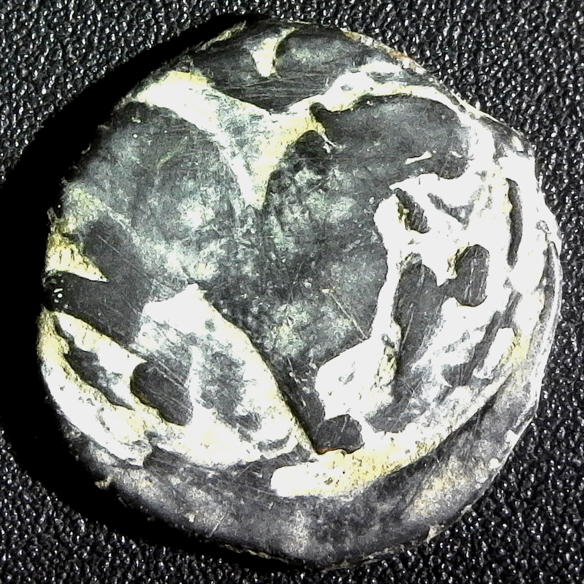 SHAHI, Vakka Deva, c. 870-1008, unit, no date, Kabul, Obverse elephant, SRI VAKKA DEVA obv.jpg