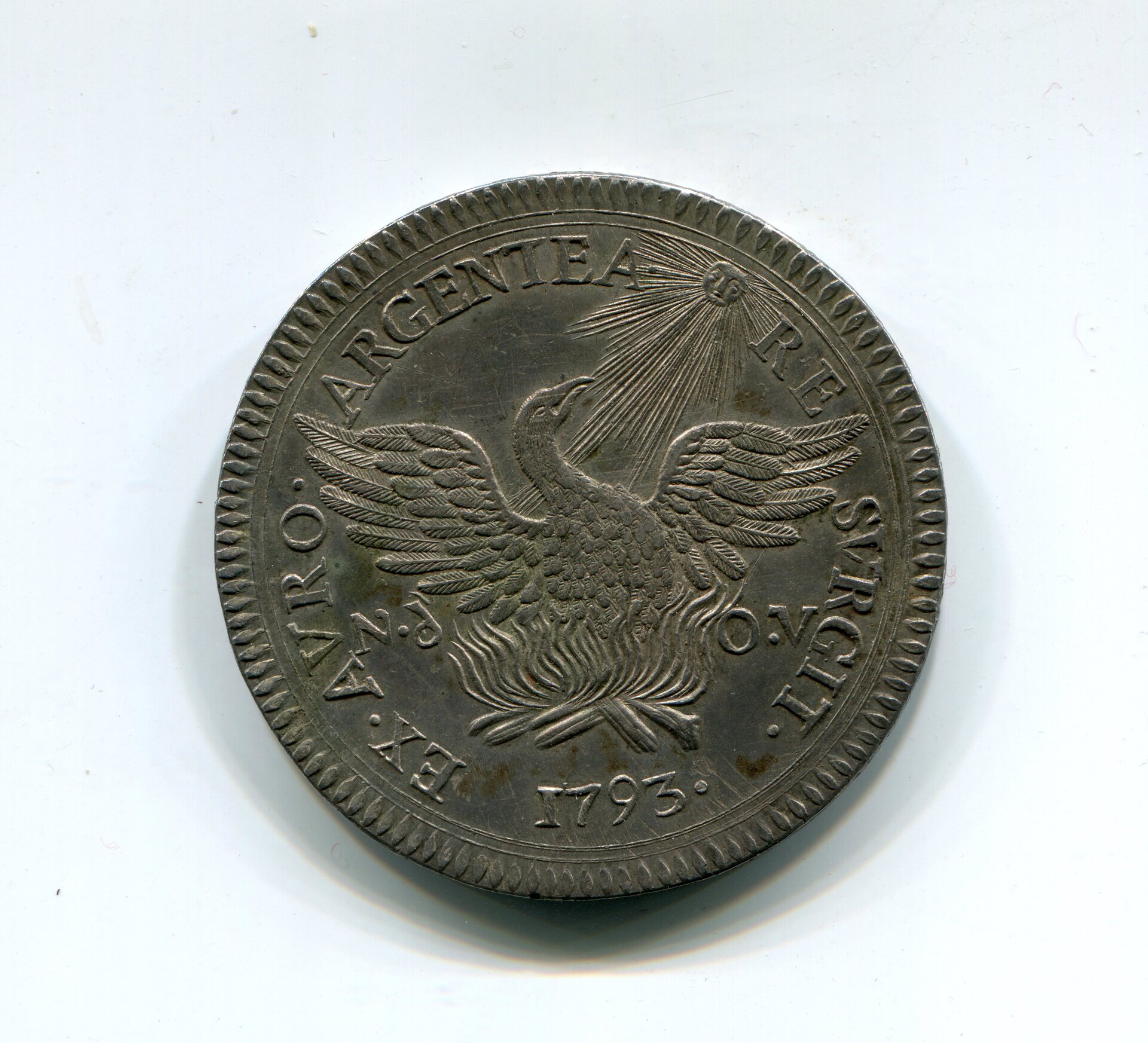 Sicily Ferdinando III Oncia of 30 Tari 1793 LD rev 357.jpg