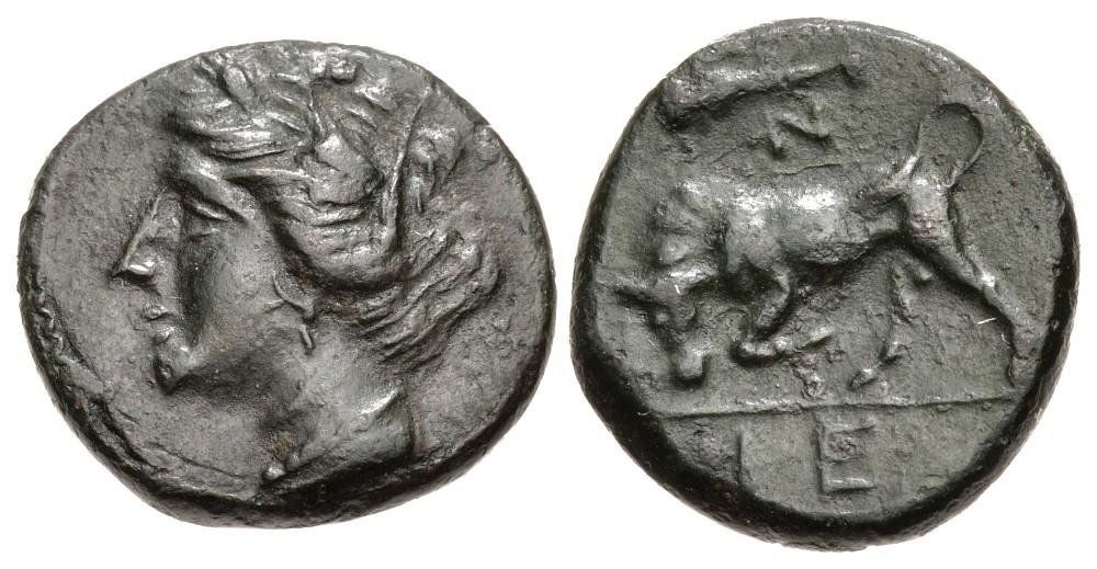 Sicily Syracuse Hieron II CNG, Naville, Ex EE Clain-Stefanelli Collection.jpg
