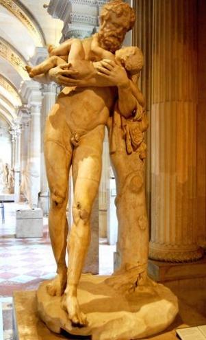 Silen und Dionysos Louvre.JPG