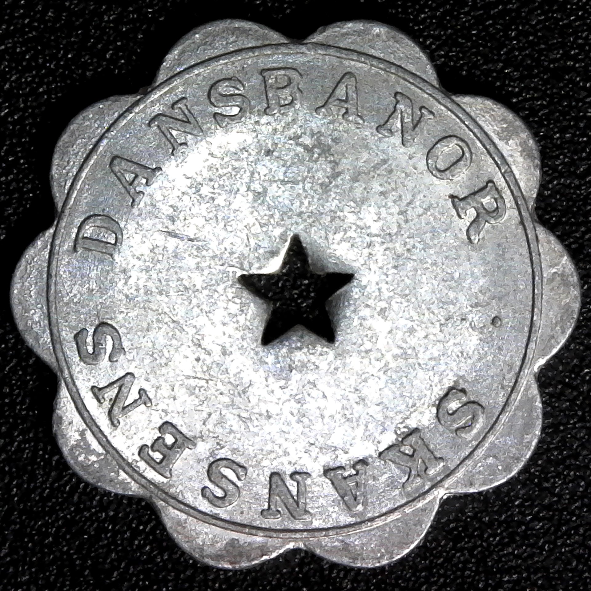 Skansen Djurgården island in Stockholm dance token obv.jpg