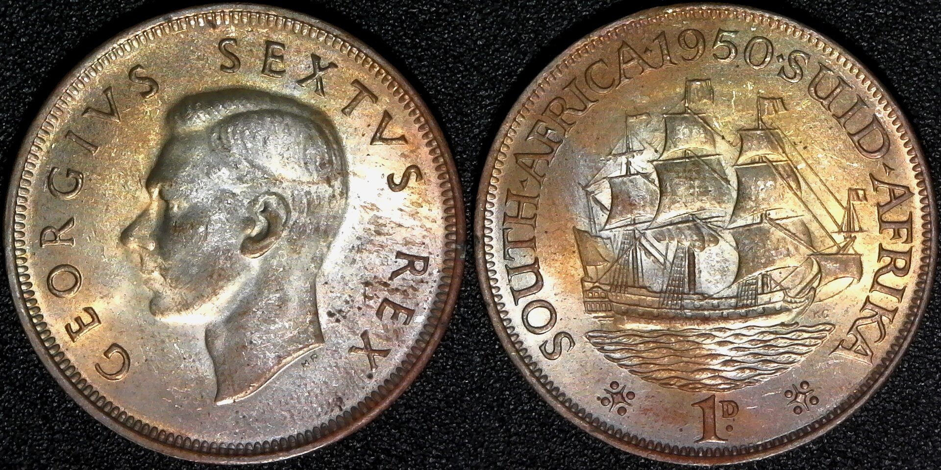 South Africa 1 Penny 1950 obv-side.jpg