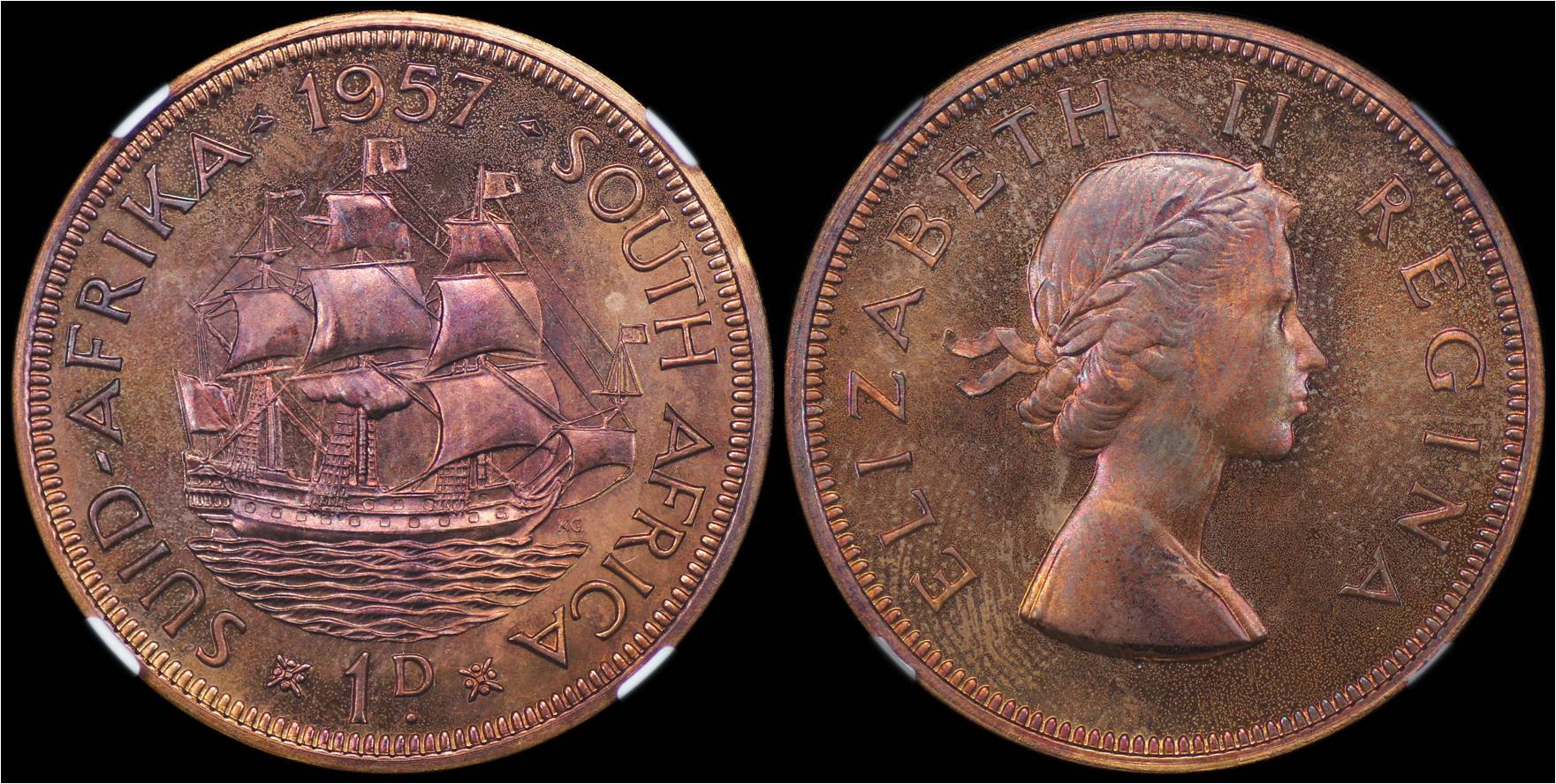 South Africa 1957 Penny proof.jpg