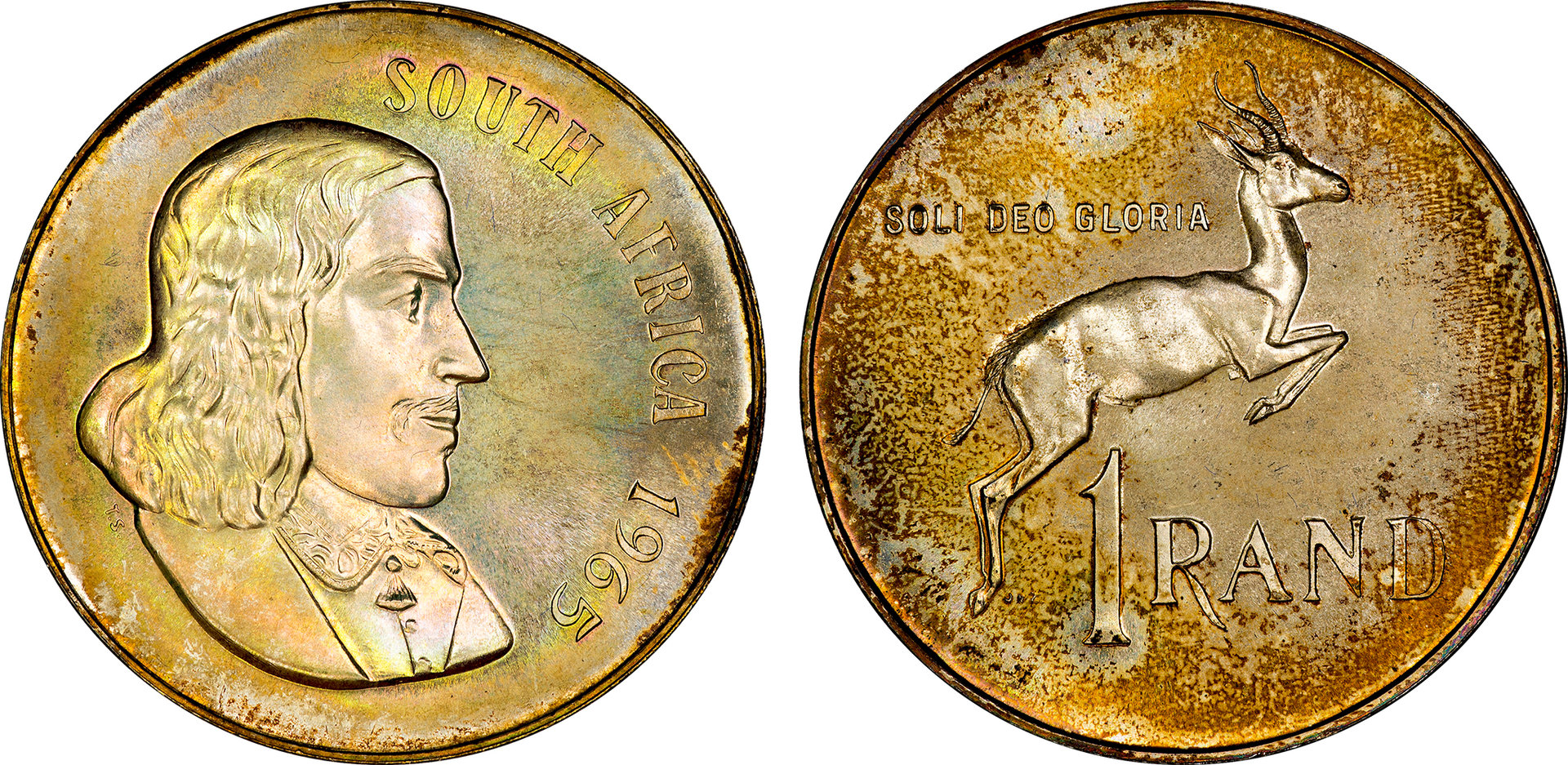 South Africa - 1965 Proof 1 Rand.jpg