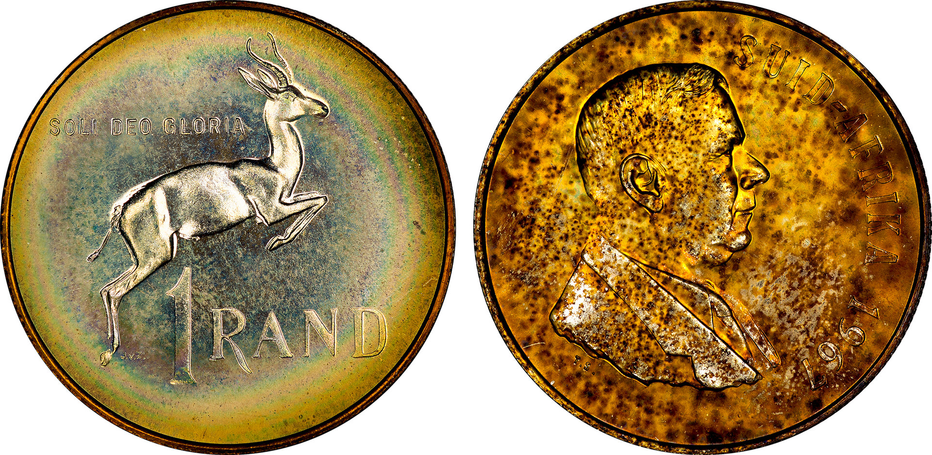 South Africa - 1967 Proof 1 Rand.jpg