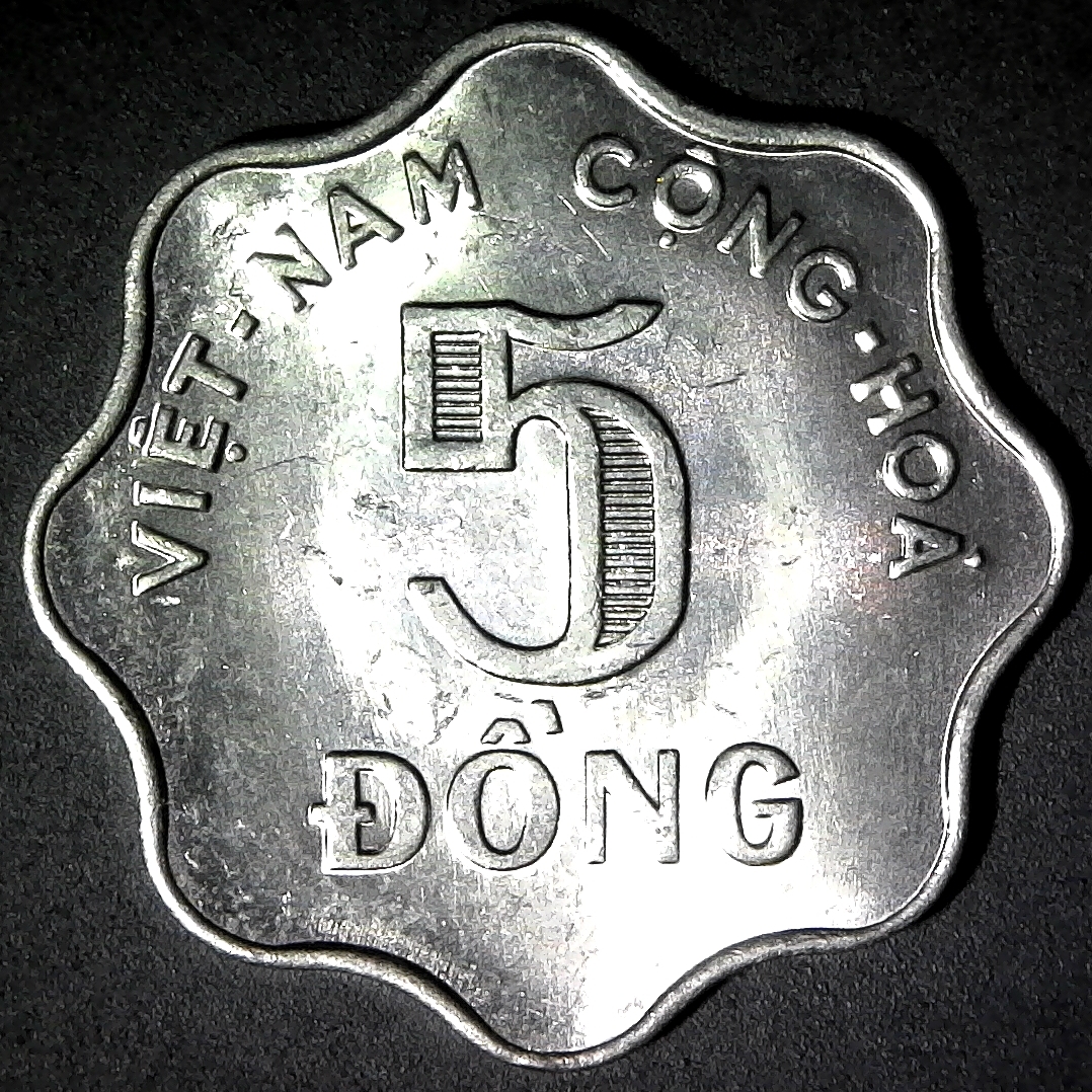 South Vietnam 5 Dong 1971 obverse.jpg