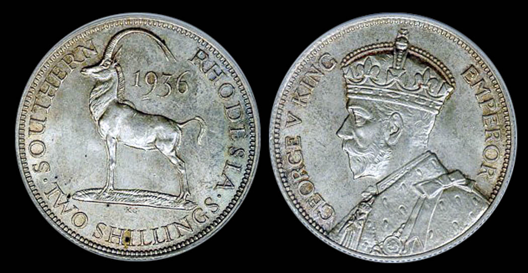 Southern Rhodesia 1936 2 Shillings.jpg