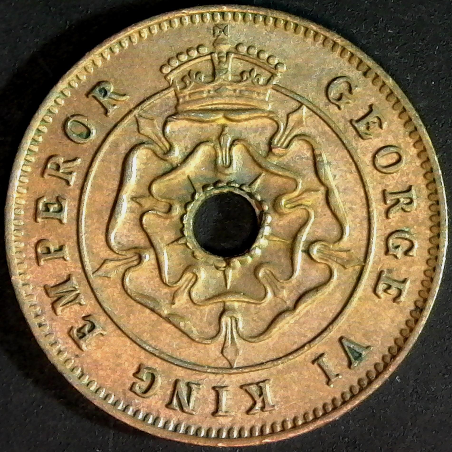 Southern Rhodesia Half Penny 1943 obv.jpg