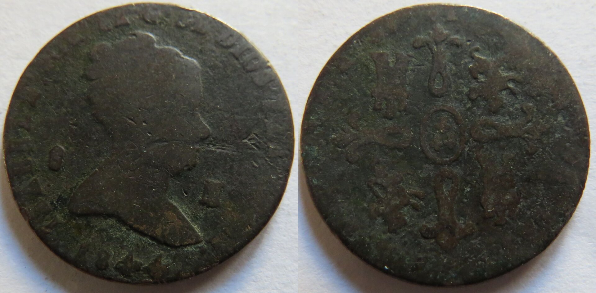 Spain 1844 8 Maravedis.jpg