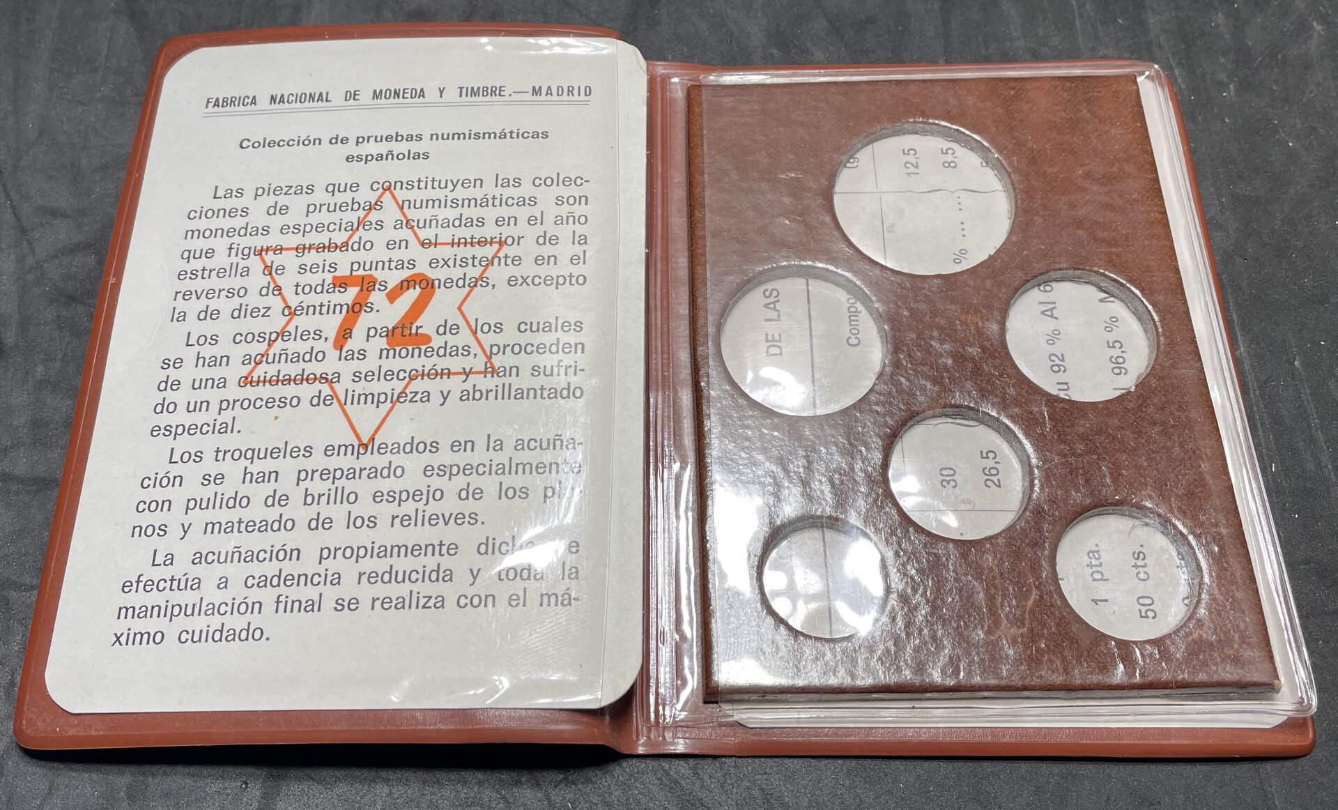 Spain - 1972 Proof Set Folder (Inner Cover).jpg