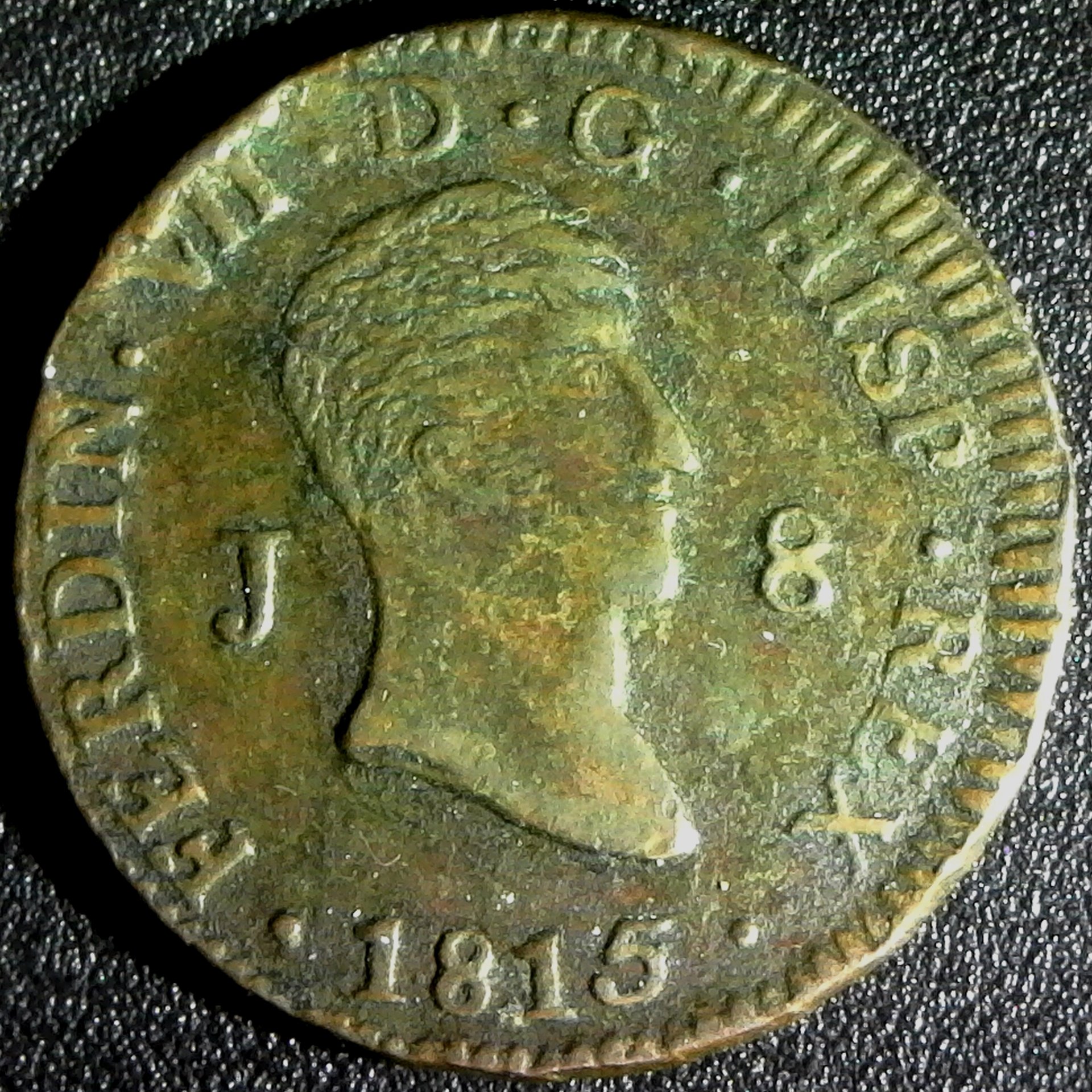 Spain 8 Maravedis 1815J KM461 obverse.jpg