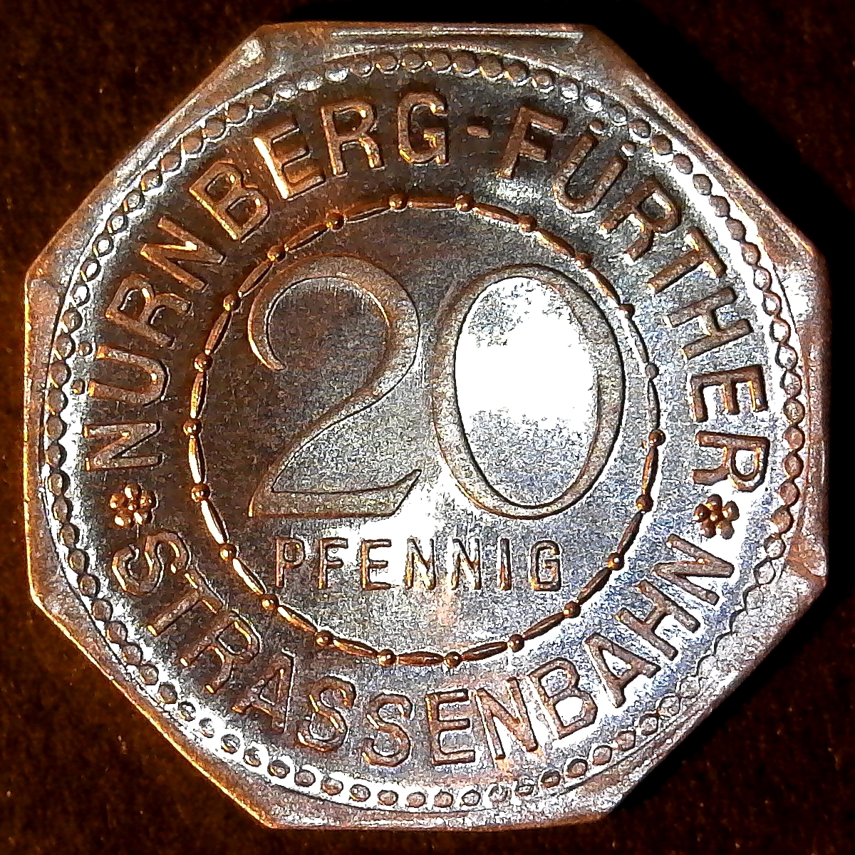 Strassenbahn Rathaus 20 Pfennig obverse.jpg