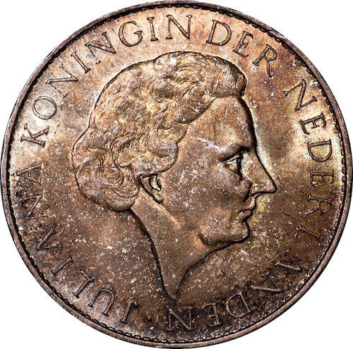 Suriname 1962 1 Gulden - Obverse.jpg