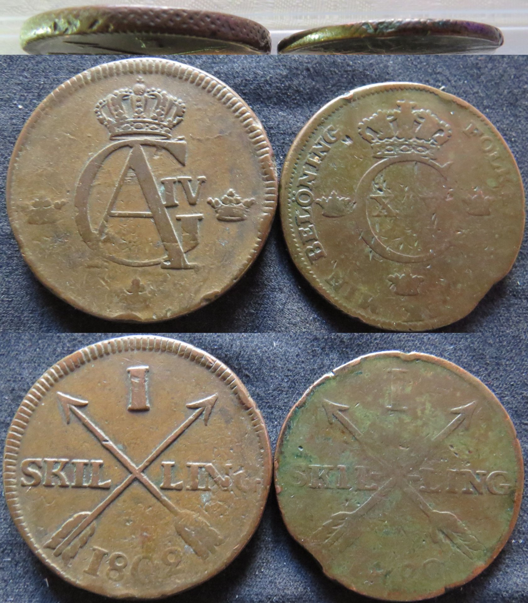 Sweden 1 Skilling 1802 and 1820 copy.jpg