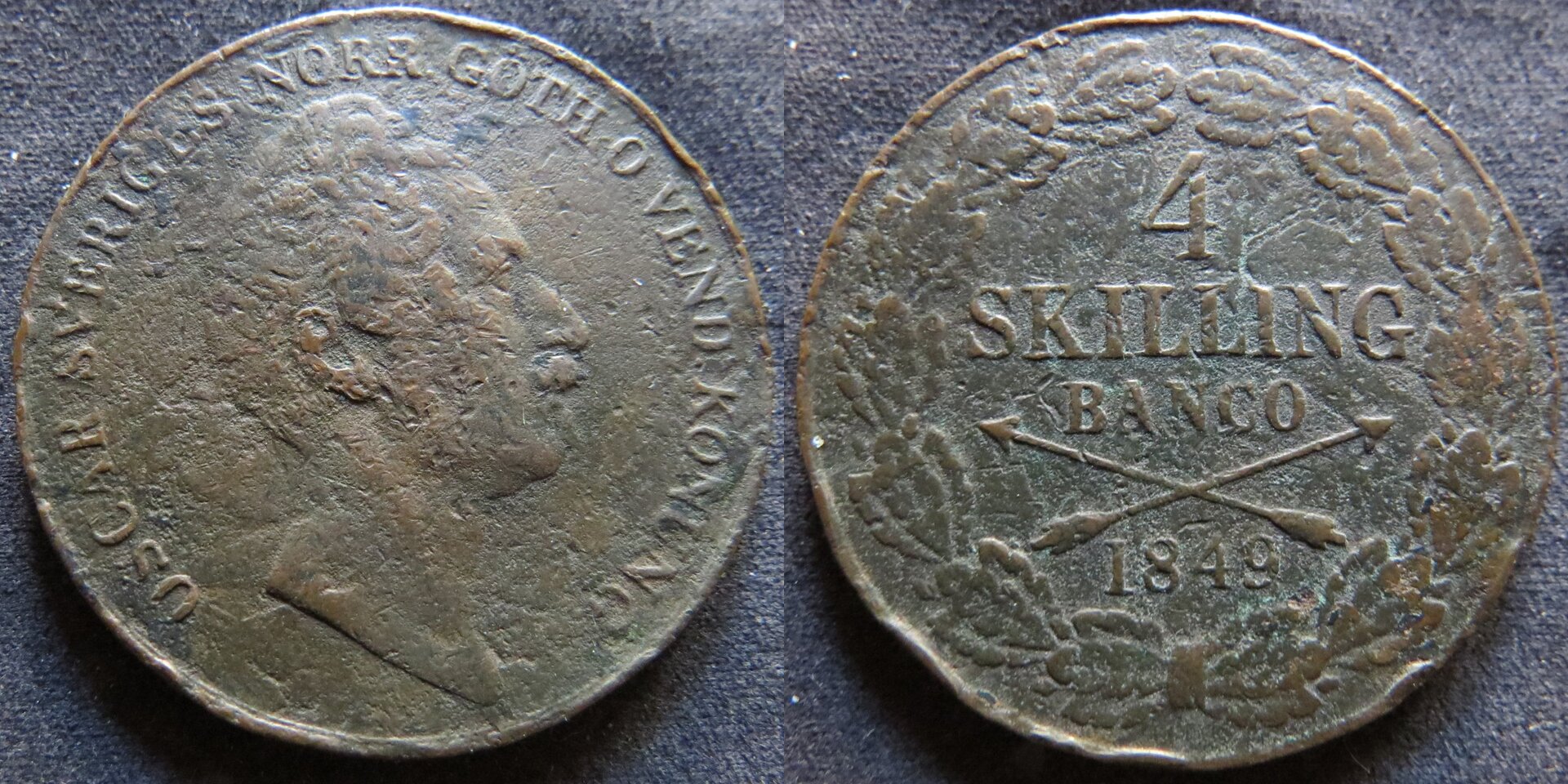 Sweden 4 Skilling Banco 1849 Oscar I.jpg
